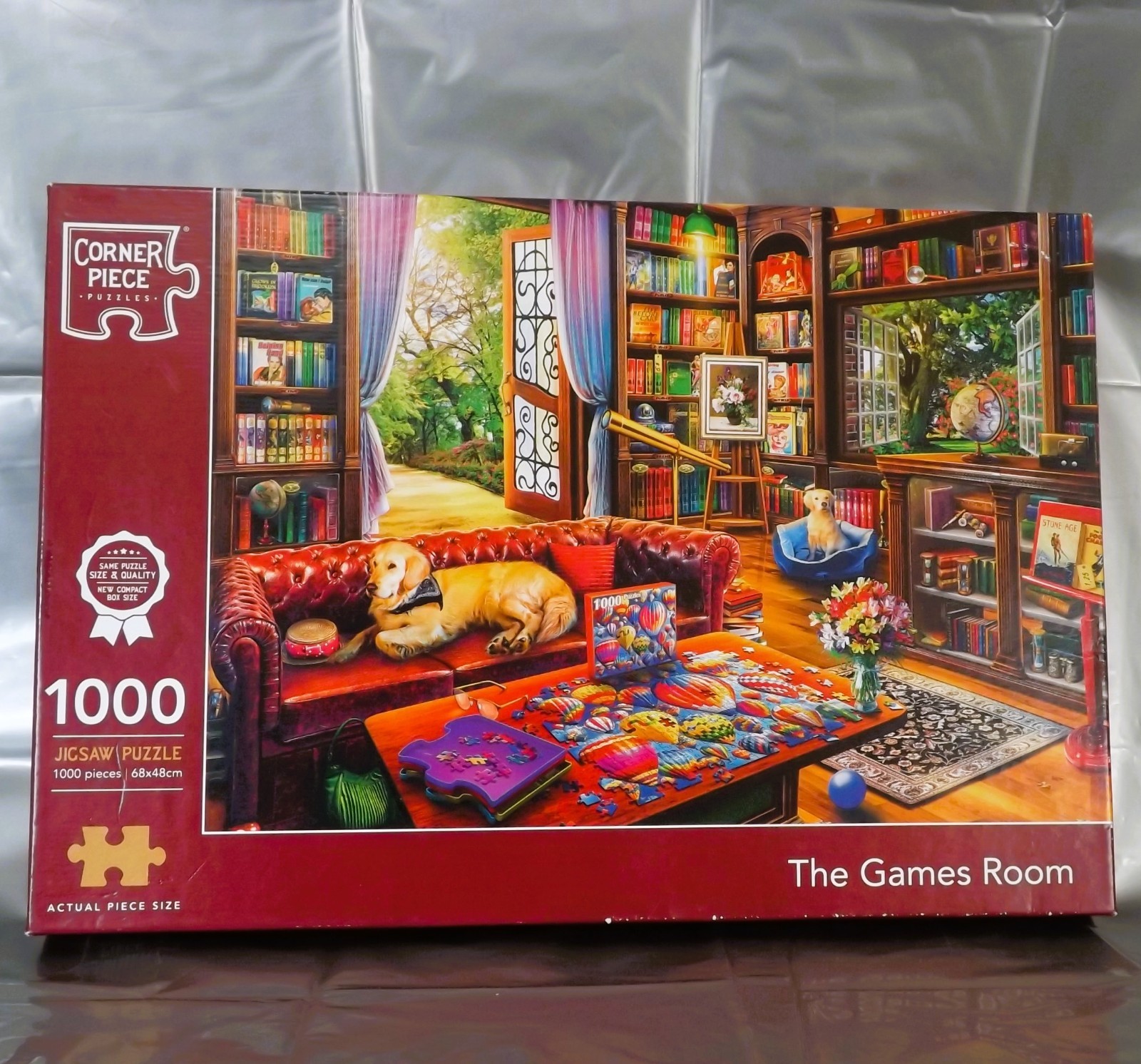 Corner Piece 1000 Piece Jigsaw Puzzles The Games Room Age 12+ Used