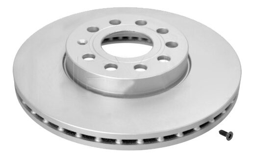 Disques de frein avant MEYLE ventilés et anti-vibration pour Golf 5