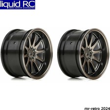 Losi 43036 Wheel Rr Volk Racing Ce28n 54x30mm Gun Metal 2 Losi 43036 Wheel Rr Volk Racing Ce28n 54x30mm Gun Metal 2