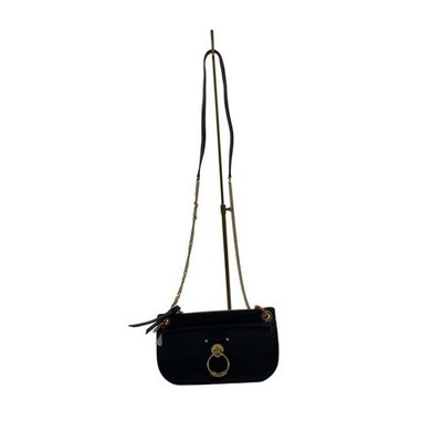 Chloe TESS Schultertasche Leder Schwarz Damen Kettenriemen Crossbody Handtasche