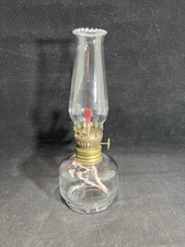 Vintage 1985 Lamplight Farms 8” Oil Lamp Model NR 6011 Made in Austria