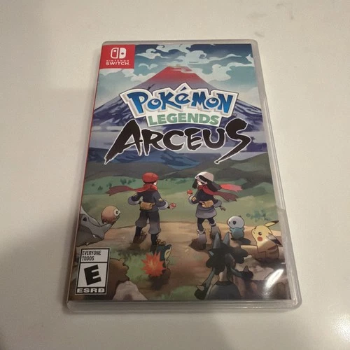 Nintendo Pokemon Legends: Arceus Switch Game & case!