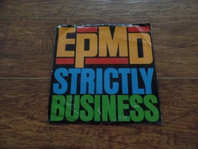 EPMD Strictly Business 7'' 45 vinyl 1988 Fresh Records ORIGINAL PRESS VG