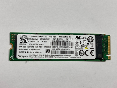 SK Hynix 512GB PC711 M.2 NVMe SSD Solid State Drive | eBay