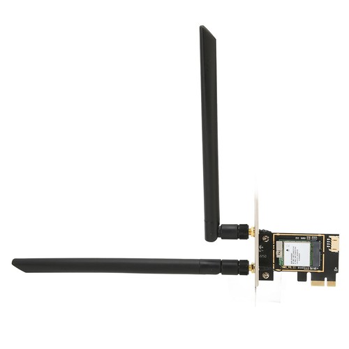 Wireless WiFi 6 PCIE Card With 2 Antenna 1800Mbps 2.4Ghz 5Ghz Support MU MIMO CB - Bild 7 von 22