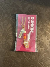 Dunkin Donuts Cup Charm Limited Edition Stocking Stuffer Latte Charm 