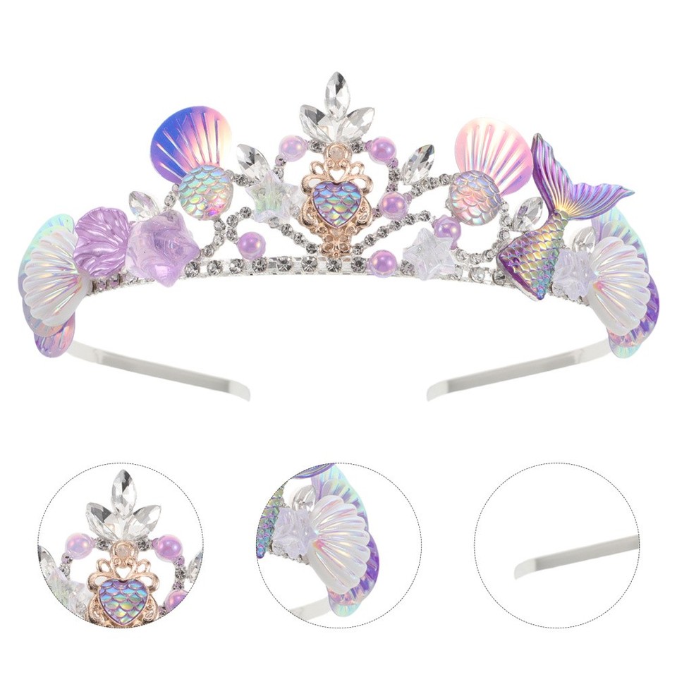 Orange Mermaid Headband