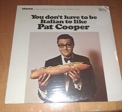 Vintage NEW SEALED you don't have to be Italian to like PAT COOPER LP Vinyl 1968