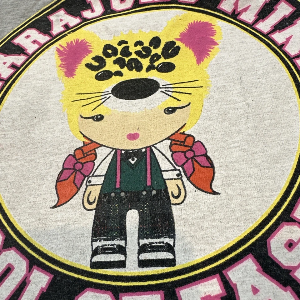 5T Girls Gwen Stefani Harajuku Mini Top No Doubt Lovers Gray Checkered Fashion - Image 3 of 4