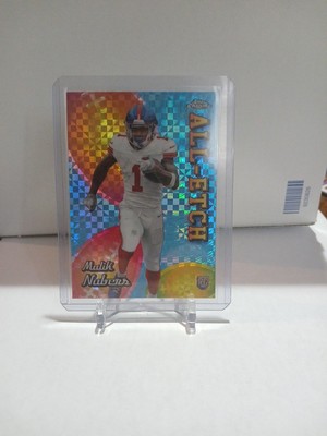 2024 Topps Chrome Malik Nabers All-Etch X-Fractor Rookie Card New York Giants!