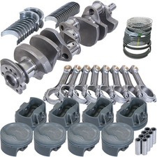 Crankshaft Rotating Assembly Street Strip For Chevy Sbc 400 Mains