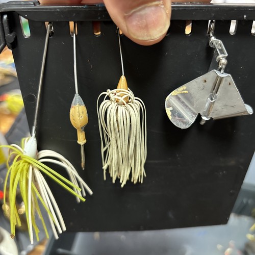 Plano Tackle Box With 44 Spinner/ Buzz Baits - Picture 14 of 19