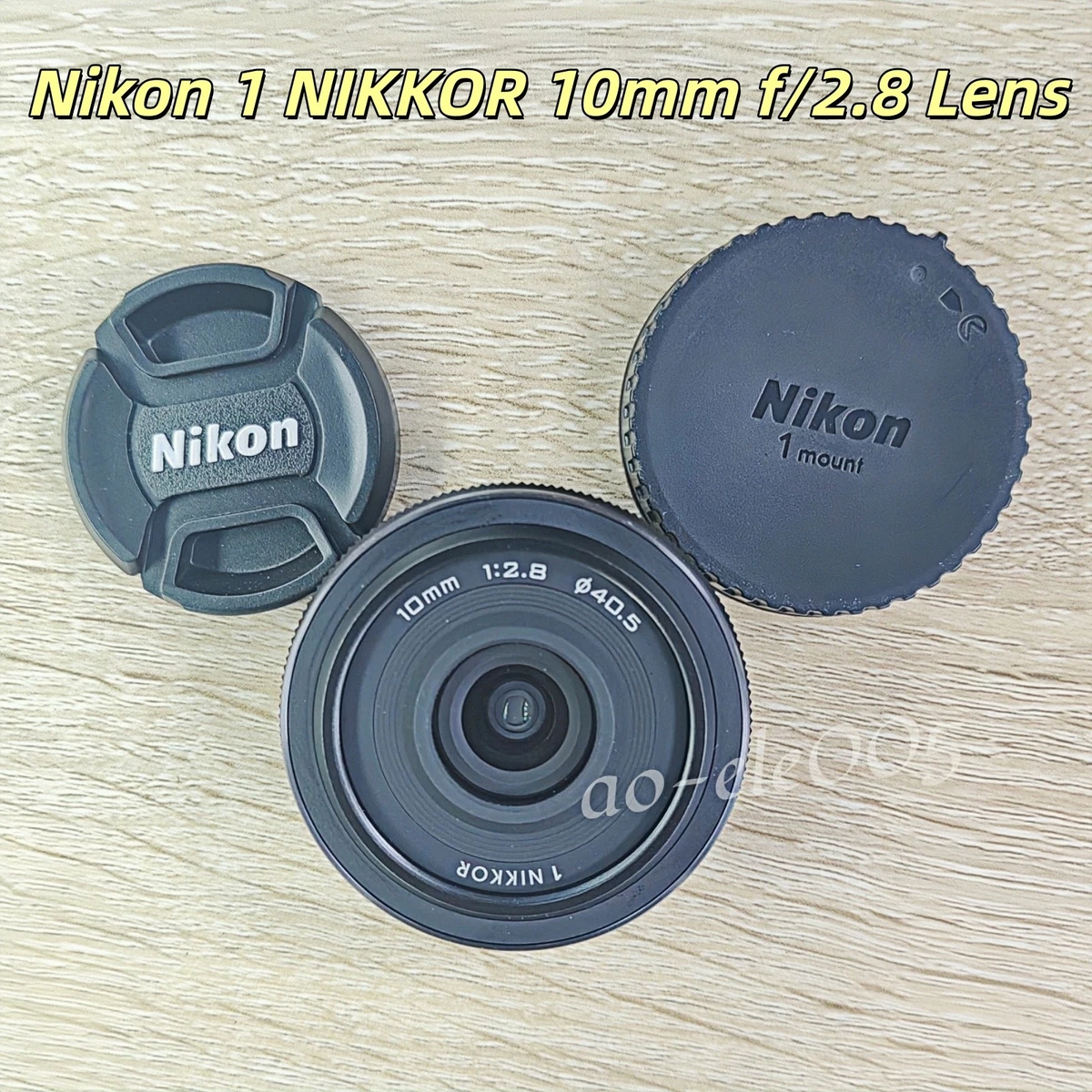 Nikon 1 NIKKOR 10mm f/2.8 Lens tested camera black-95%new | eBay UK