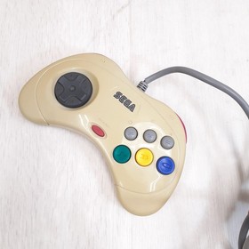 Sega Saturn Console Japanese White bundle with 2 controllers & Virtua Fighter 2