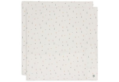 Jollein Mullwindeln Spucktücher Hydrophil 115x115cm Jungle Jambo   2er Set