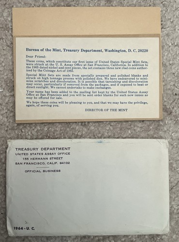 1965 Special Mint Set, San Francisco - Picture 3 of 3
