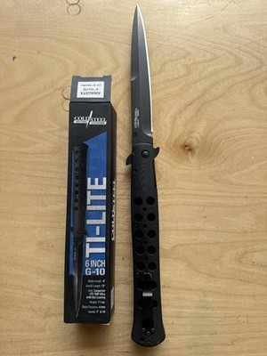 Cold Steel Ti-lite CTS XHP steel