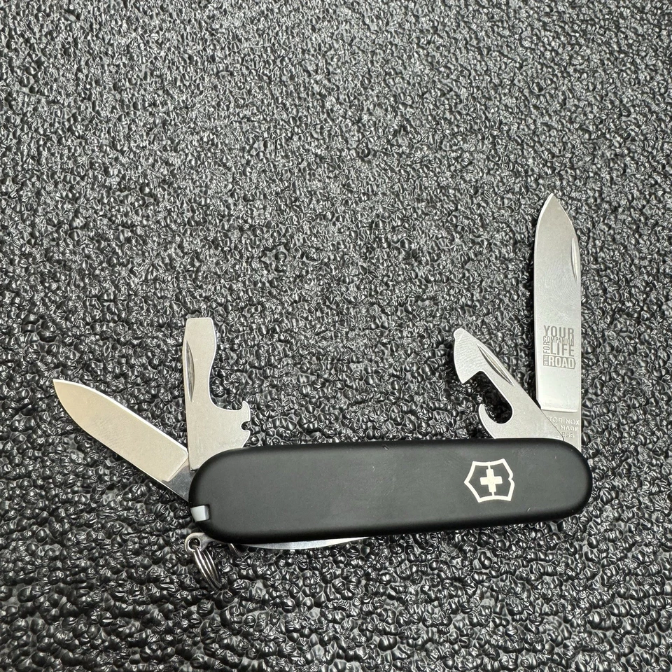 Extremadamente Raro Victorinox Spartan RT Road Tour con Escalas Negras de Tacto Suave 1 de ?? Foto 2 de 4