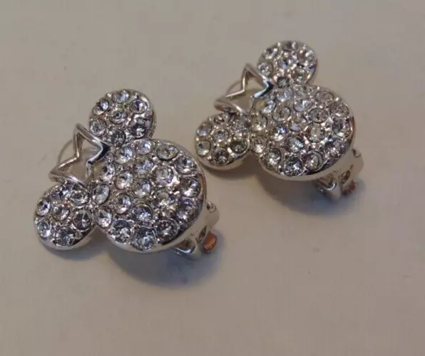 WALT DISNEY WORLD RESORT SWAROVSKI CRYSTAL MINNIE HEAD ICON CLEAR