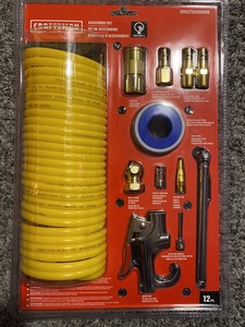 Craftsman Air Compressor 12 Pc Accessory Kit cmxztsg1009nb Blow Gun