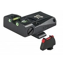 FUSION Glock Fiber Optic Fully Adjustable Sight Set for Glocks 17, 19-32, 34-43