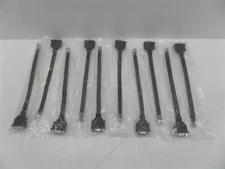 Lot of 10- Vega Tech RS232 to RJ45 E189529 AWM 20251 60 ºC 150v 26awg Cable Wire