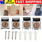 <!--F#f_0-->4Pcs Chrome Mirror Wall Hanging Fixing Kit Frameless Clips Mounting Hanger Clamp<!--F/-->