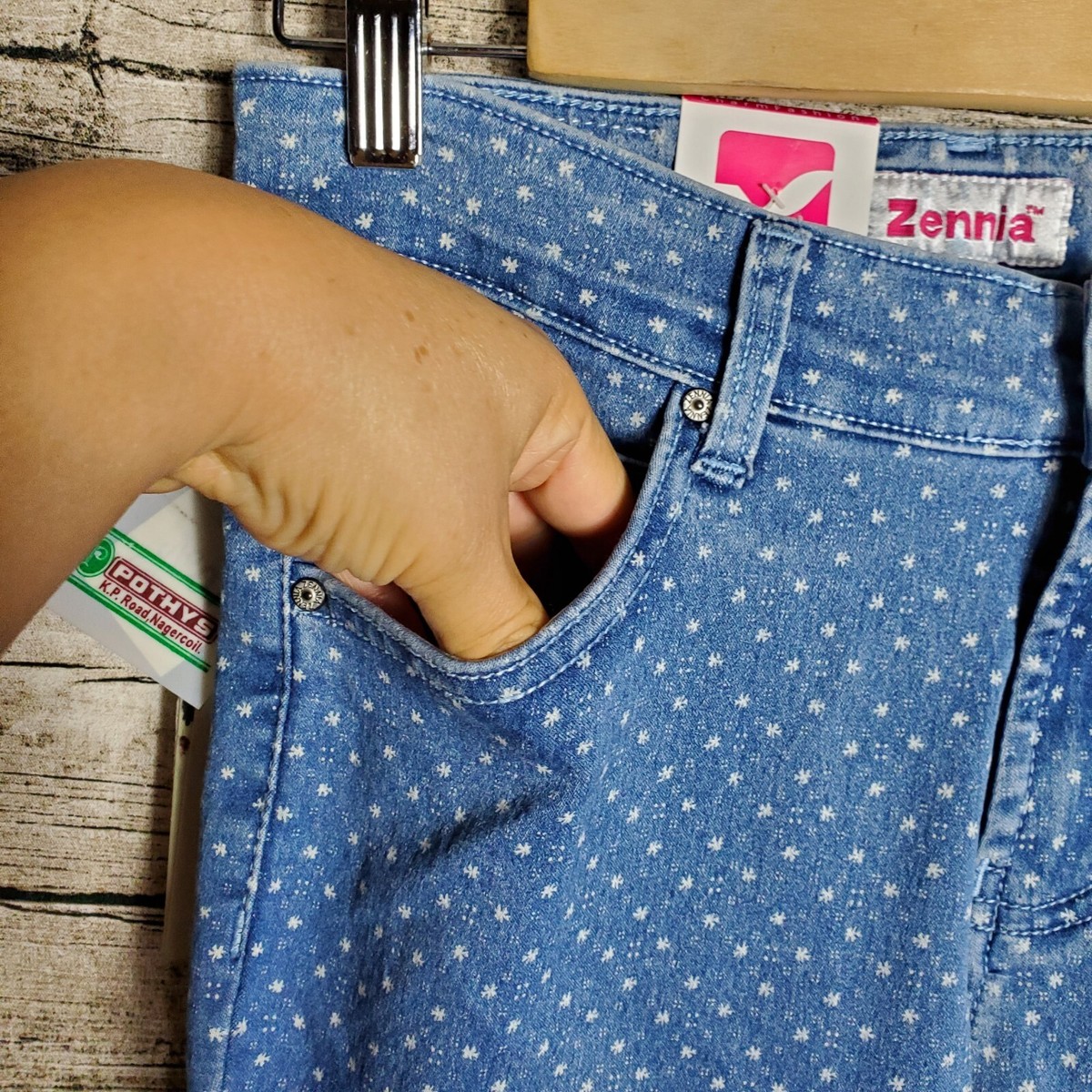 Zennia Printed Jeans Skinny Jeans Size 30 | eBay