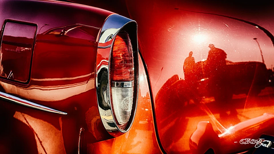 1954 Full Size Chevy Bel Air 210 Led Tail Lamp Light Assembly Pair RH & LH - image 4 of 4