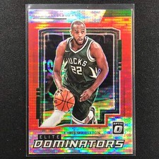 2021-22 Donruss Optic KHRIS MIDDLETON Elite Dominators Red Pulsar #25