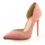 thumbnail 37 - Suede Ladies Point Toe Pumps Stiletto High Heels Work Slip On Party Women Shoes
