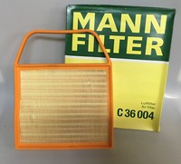 Original Mann-Filter Luftfilter C 36 004 Air Filter (B6)
