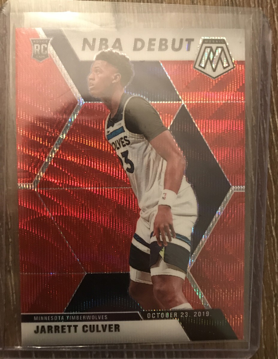 2019-20 Panini Mosaic - NBA Debut Jarrett Culver #263 Red Wave
