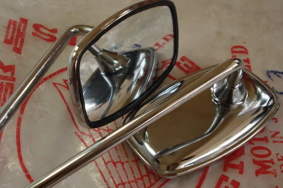 MIRRORS MIRROR LH&RH HONDA CA95 CA72 CA77 CL77 CB77 CB92 CB160 C100   - Imagem 2 de 4