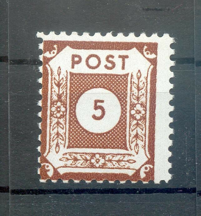 SBZ OSTSACHSEN Postmaster 42DII Luxury MNH Post Fresh BPP 25EUR