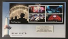 GB 2016 FDC PINK FLOYD LIVE MINIATURE SHEET WITH TALLENTS HOUSE PMK