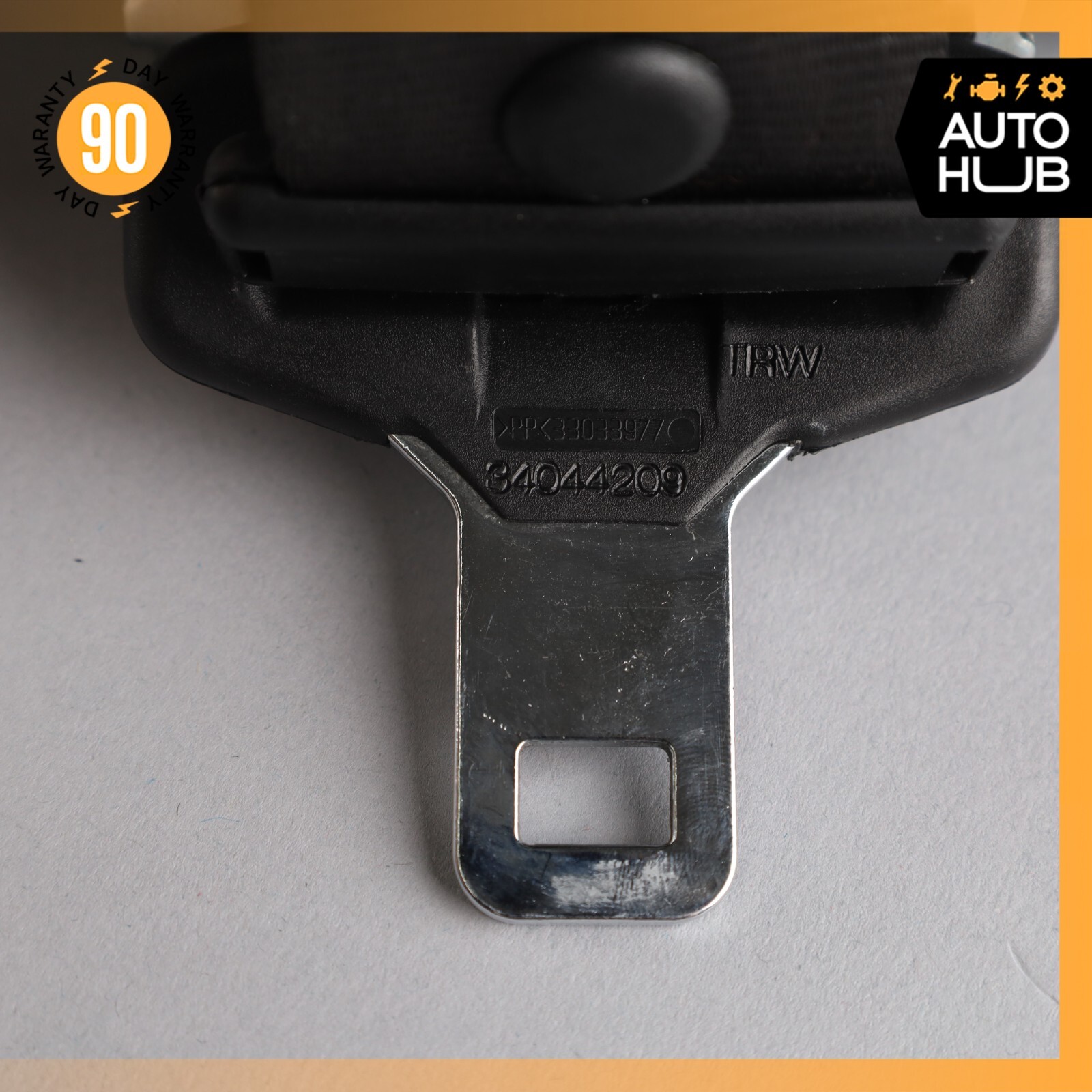 08-19 Maserati GranTurismo M145 Rear Left Driver Side Seat Belt Black OEM 56k
