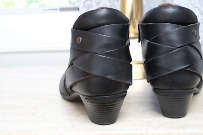 Cobb Hill Laurel Woven Boot - Women's Strappy Ankle Booties 1 5/8 Inch Heel