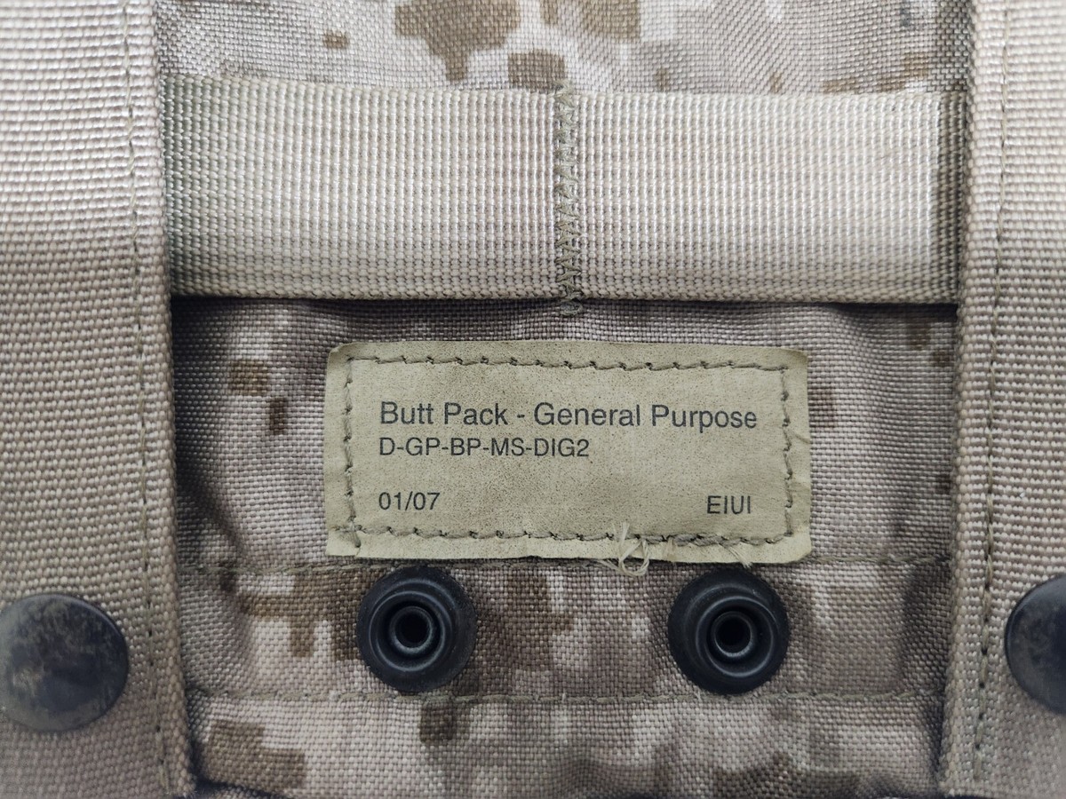激レア 貴重 初期DG3 未使用 EAGLE BUTT PACK AOR2 Eagle Industries Butt Pack General Purpose Khaki GP-BP-MS-KH