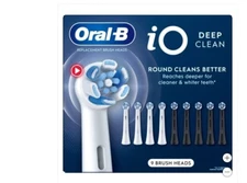 New Oral-B iO Deep Clean Replacement Toothbrush Brush Heads - 9 Pack