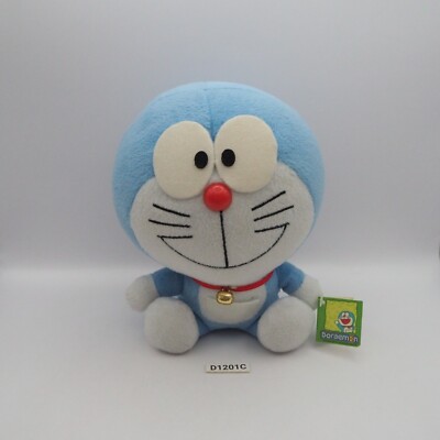 Doraemon D1201C Fujiko-Pro 2005 Plush 6.5'' TAG Stuffed Toy Doll Japan