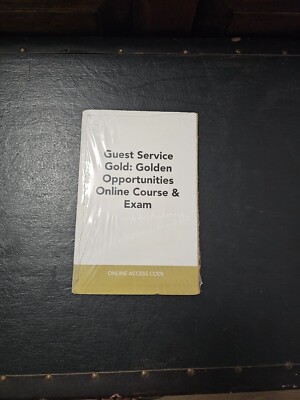 AHLEI Guest Service Gold: Golden Opportunities Online Course & Exam