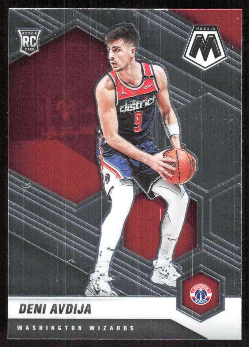 2020-21 2508B Panini Mosaic Deni Avdija Rookie Washington Wizards #217