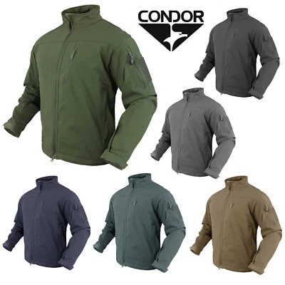 Condor 606 Tactical Phantom Softshell Midweight YKK Zipper Outdoor Vent Jacket