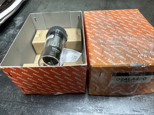 New Open Box Mitutoyo 02ALA400 1X/0.055 QV-Objective Lens F=100 New