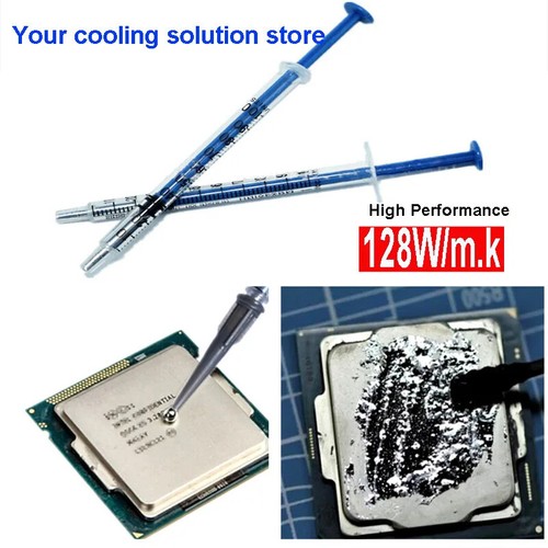 128w/mk Liquid Metal Thermal Grease For CPU GPU Graphics Card Thermal Paste - Afbeelding 9 van 14