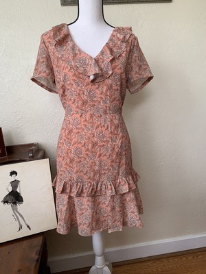 glamorous floral dress