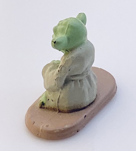B12 Star Wars YODA Micro Machines Jedi Knight Dagobah Galoob Figure Grogu Child - Picture 5 of 7