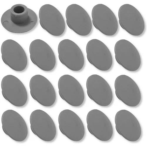 20x Screw cover cap grey M6 plastic Hexagon Allen Head Hole Socket Hex Protector