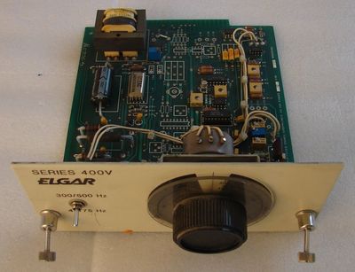 Elgar Signal Routing Plug In Elgar 401CV-105 Series 400V Plug In 300 to 500 Hz oscillator | eBay